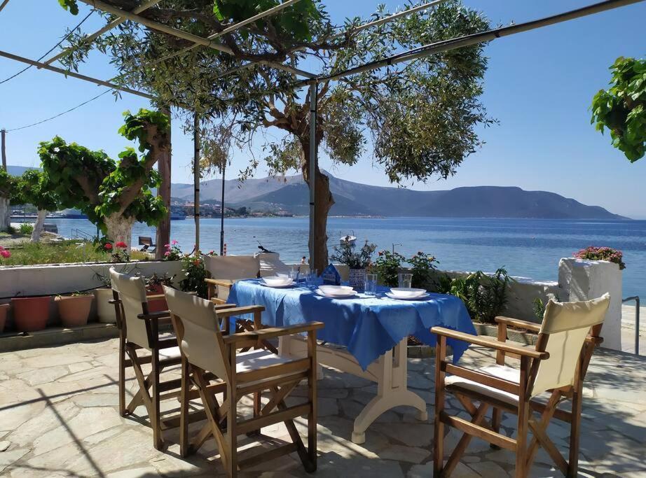 Το Σπίτι Της Μαργαρίτας Στην Παραλία Villa Nea Styra Exteriör bild