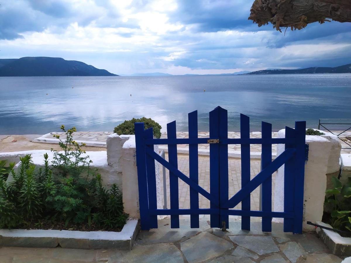 Το Σπίτι Της Μαργαρίτας Στην Παραλία Villa Nea Styra Exteriör bild